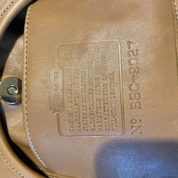Vintage Coach Ergo Mini Toffee 9027 - Picture 9 of 15